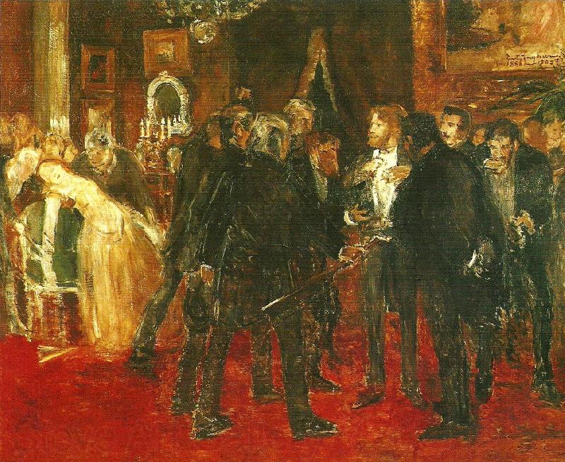 Ernst Josephson Falskspelaren Norge oil painting art